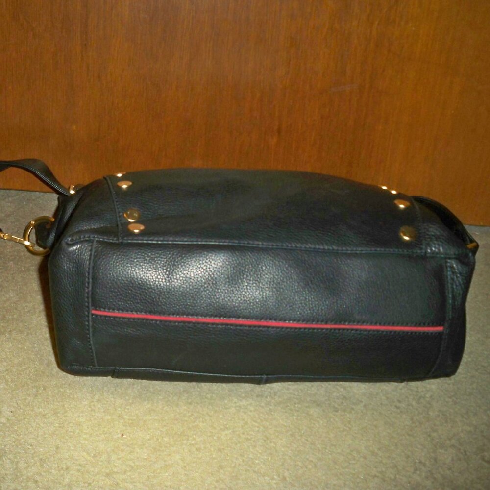 Hammitt DANIEL Large Black Pebbled Leather Tote, EUC $775!! - Picture 3 of 4
